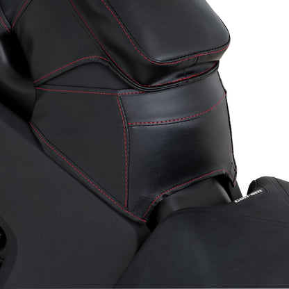 Show Chrome Gas Tank Mini Bra for Can-Am Ryker - Red Stitch H40-405RED_899446