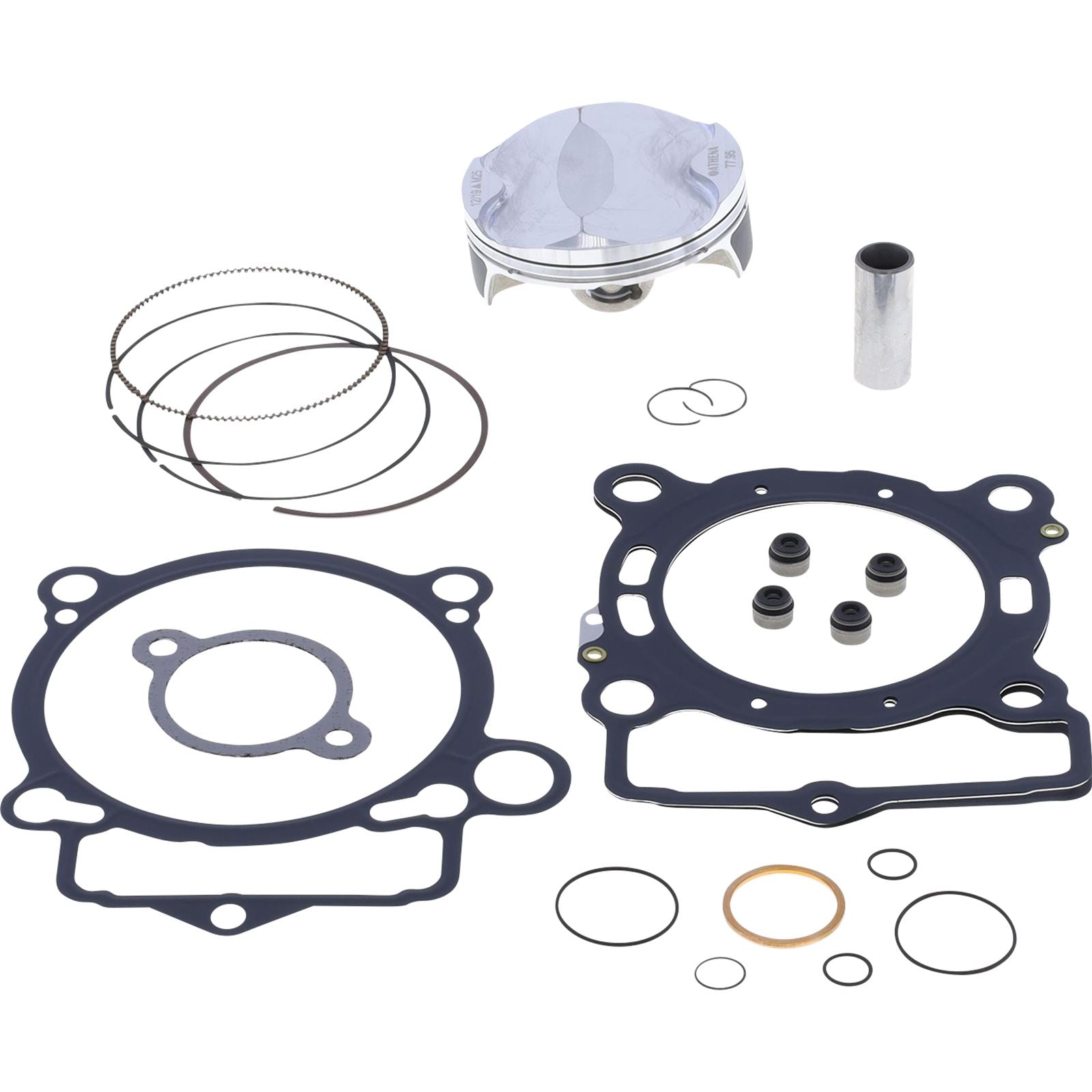 Athena Piston Kit with Gaskets for KTM 250 EXC-F P5F0780074001A_1079744