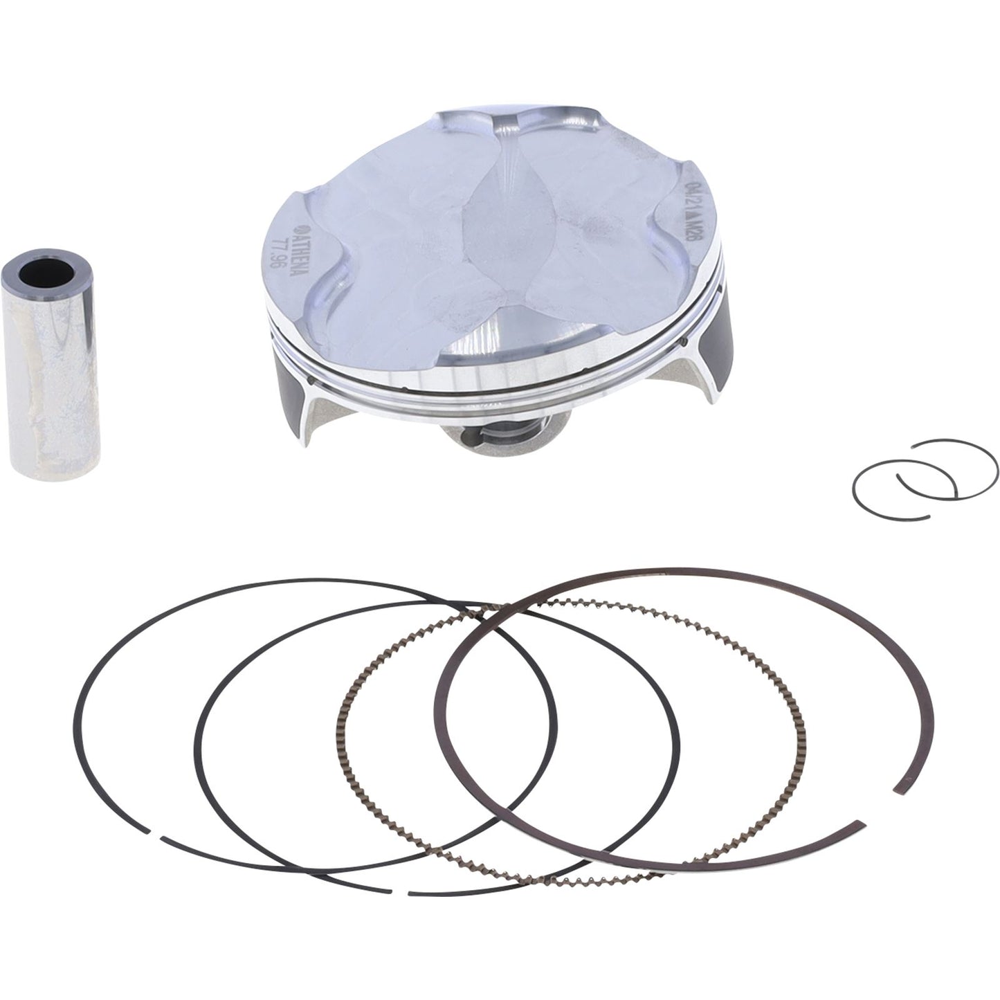 Athena Piston Kit with Gaskets - 77.97 mm - MC250F/FC250/250SXF/XCF [MPN: P5F0780078002B]_1079759