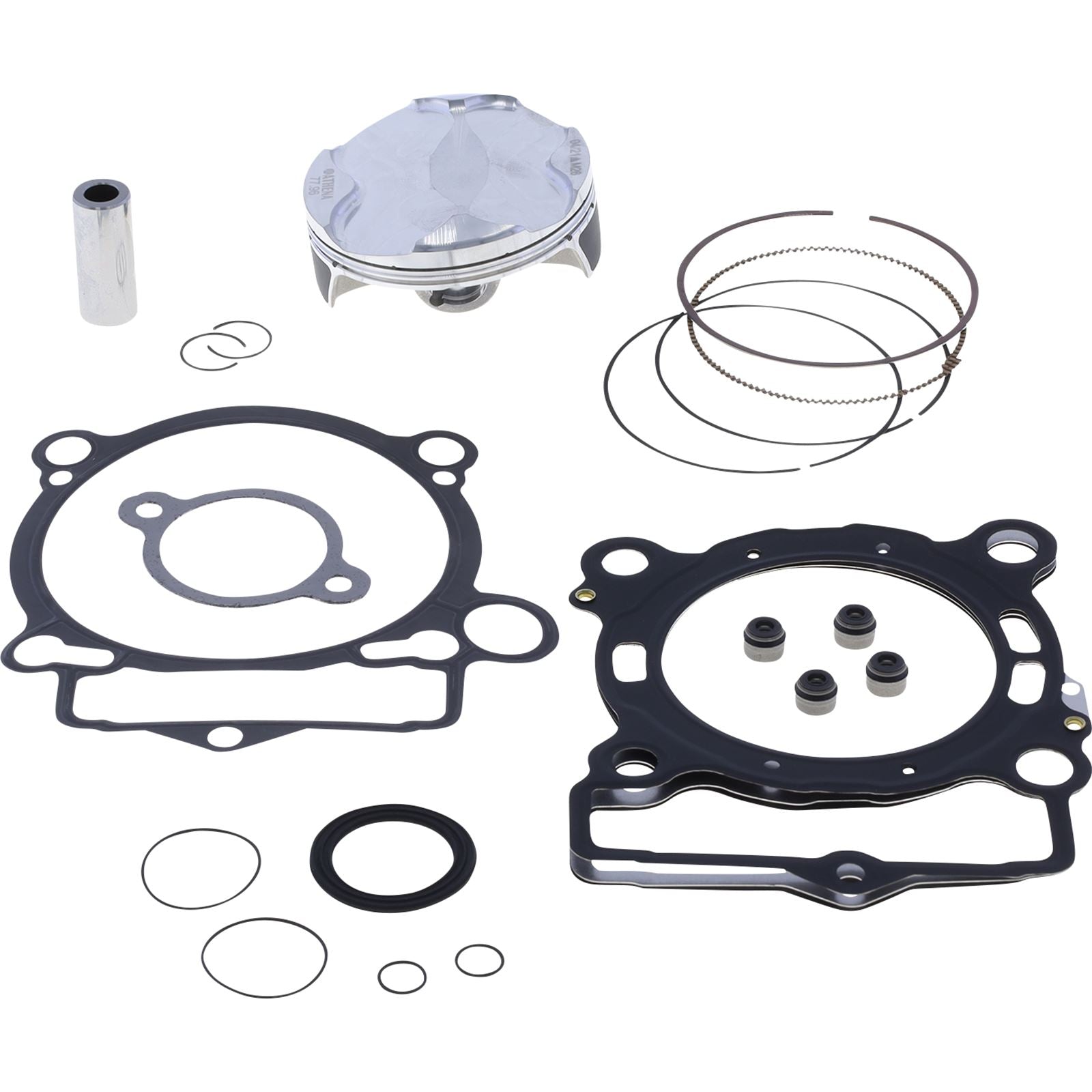 Athena Piston Kit with Gaskets - 77.97 mm - MC250F/FC250/250SXF/XCF [MPN: P5F0780078002B]_1079739