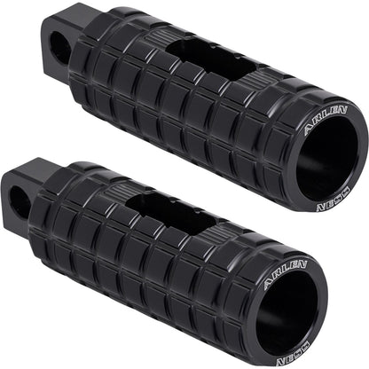 Arlen Ness Footpegs - Male - Black/Anodized 400-038_899413