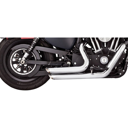 Vance And Hines Short Shots Staggered Exhaust System - Chrome 17329_1079733