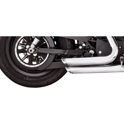 Vance And Hines Short Shots Staggered Exhaust System - Chrome 17329_1079734