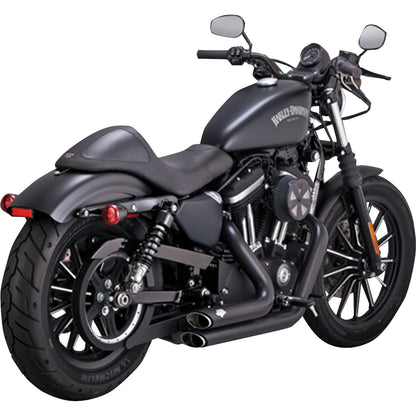Vance And Hines Short Shots Staggered Exhaust System - Black 47329_1079735