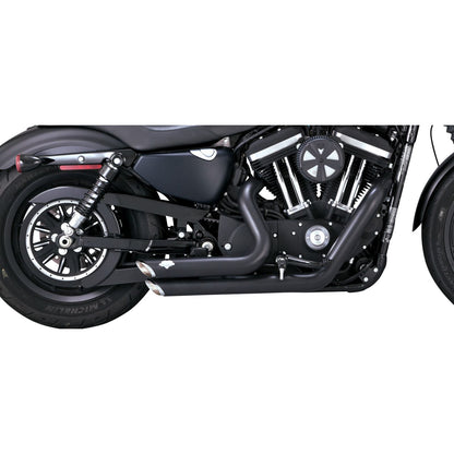 Vance And Hines Short Shots Staggered Exhaust System - Black 47329_1079763
