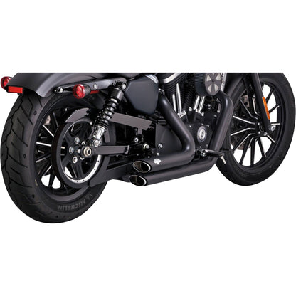 Vance And Hines Short Shots Staggered Exhaust System - Black 47329_1079764