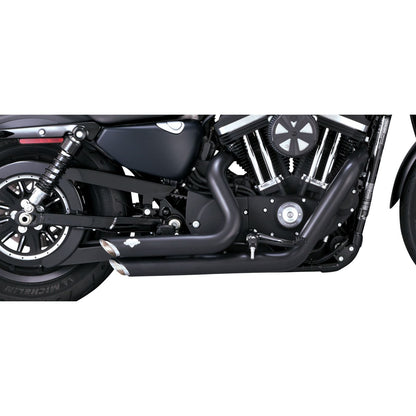 Vance And Hines Short Shots Staggered Exhaust System - Black 47329_1079790