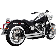 Vance And Hines Big Shots Staggered Exhaust System - Chrome 17341_1079791