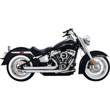 Vance And Hines Big Shots Staggered Exhaust System - Chrome 17341_1079792
