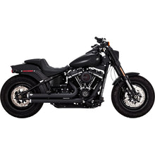Vance And Hines Big Shots Staggered Exhaust System - Black 47341_1079796