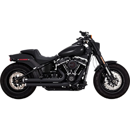 Vance And Hines Big Shots Staggered Exhaust System - Black 47341_1079796