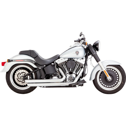 Vance And Hines Big Shots Staggered Exhaust System - Chrome 17339_1079798