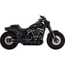Vance And Hines Big Shots Staggered Exhaust System - Black 47339_1079800