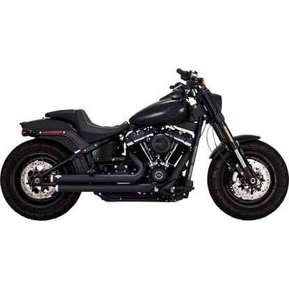 Vance And Hines Big Shots Staggered Exhaust System - Black 47339_1079800
