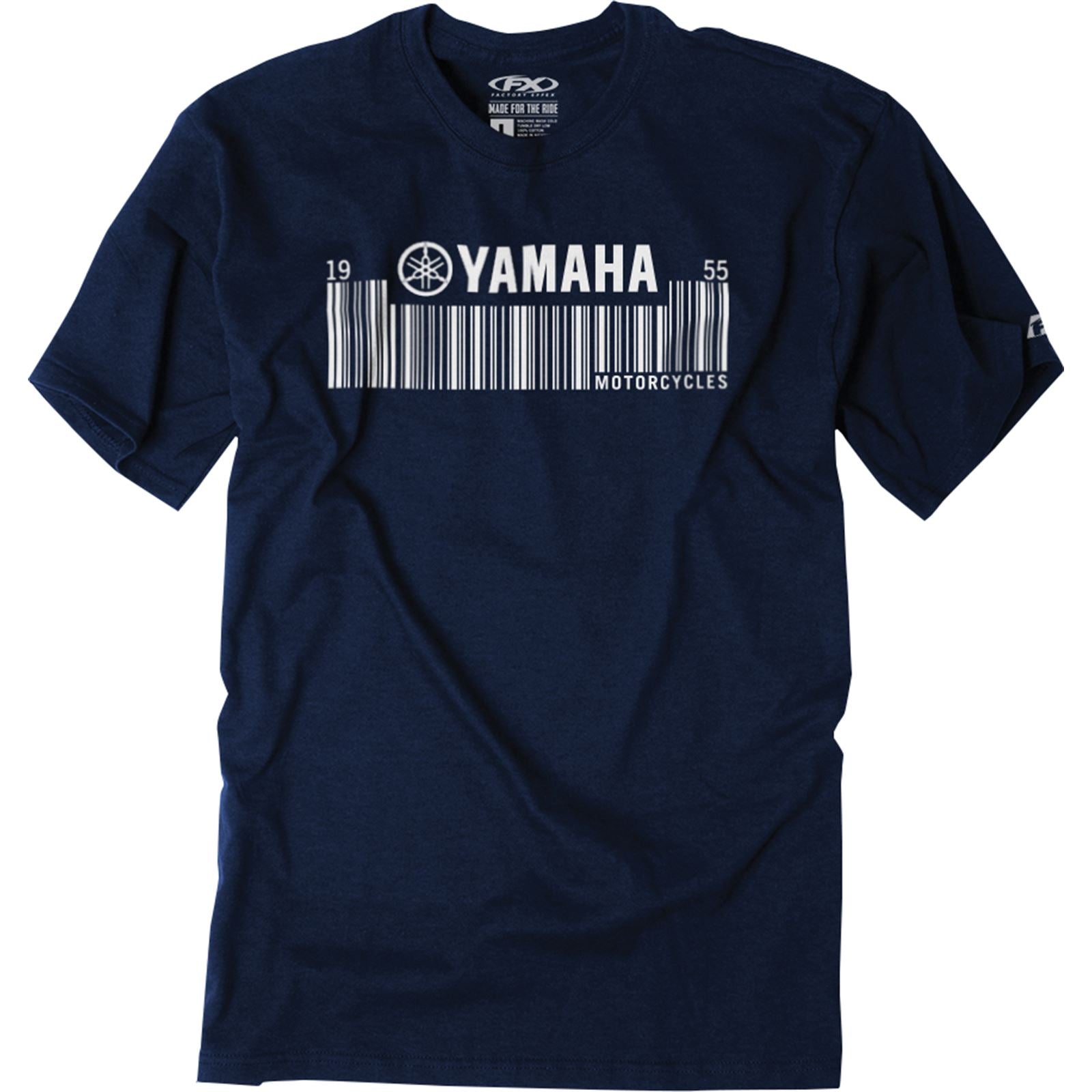 Factory Effex Yamaha Coded T-Shirt - Navy - 2XL 26-87218_913295