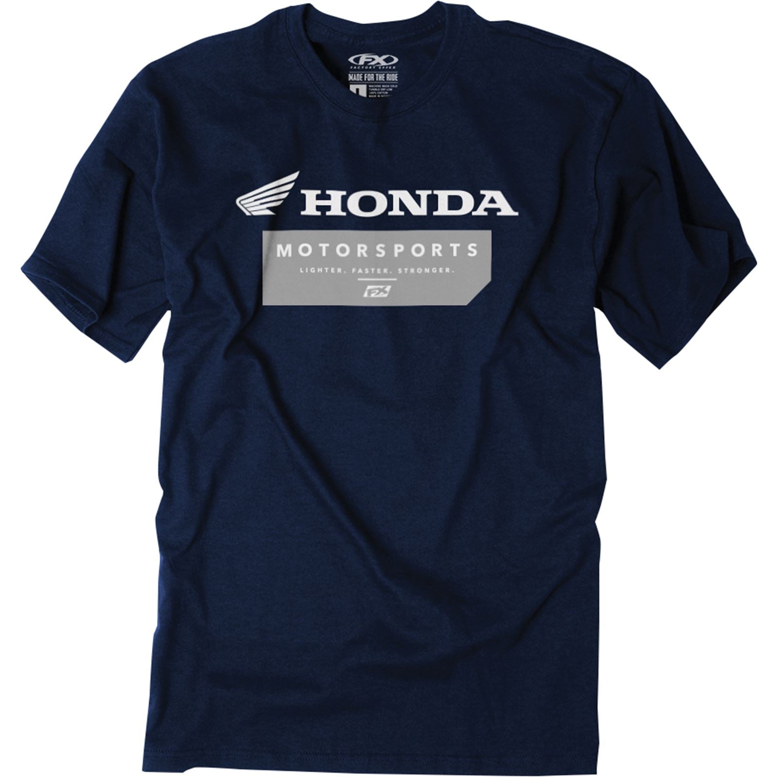Factory Effex Honda Mission T-Shirt - Heather Navy - Large 26-87304_913306