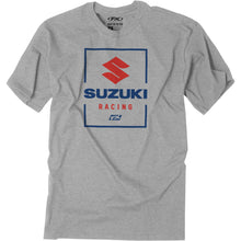 Factory Effex Suzuki Victory T-Shirt - Heather Gray - Medium 26-87402_913300
