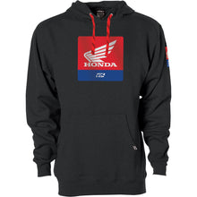 Factory Effex Honda Boxer Pullover Hoodie - Heather Charcoal - Large 26-88304_913386