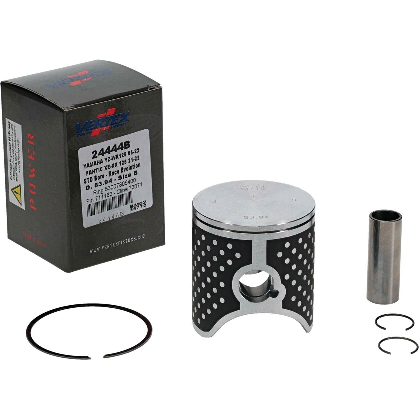 Vertex Piston Kit Race Evolution 53.94/STD for Yamaha 24444B_899759