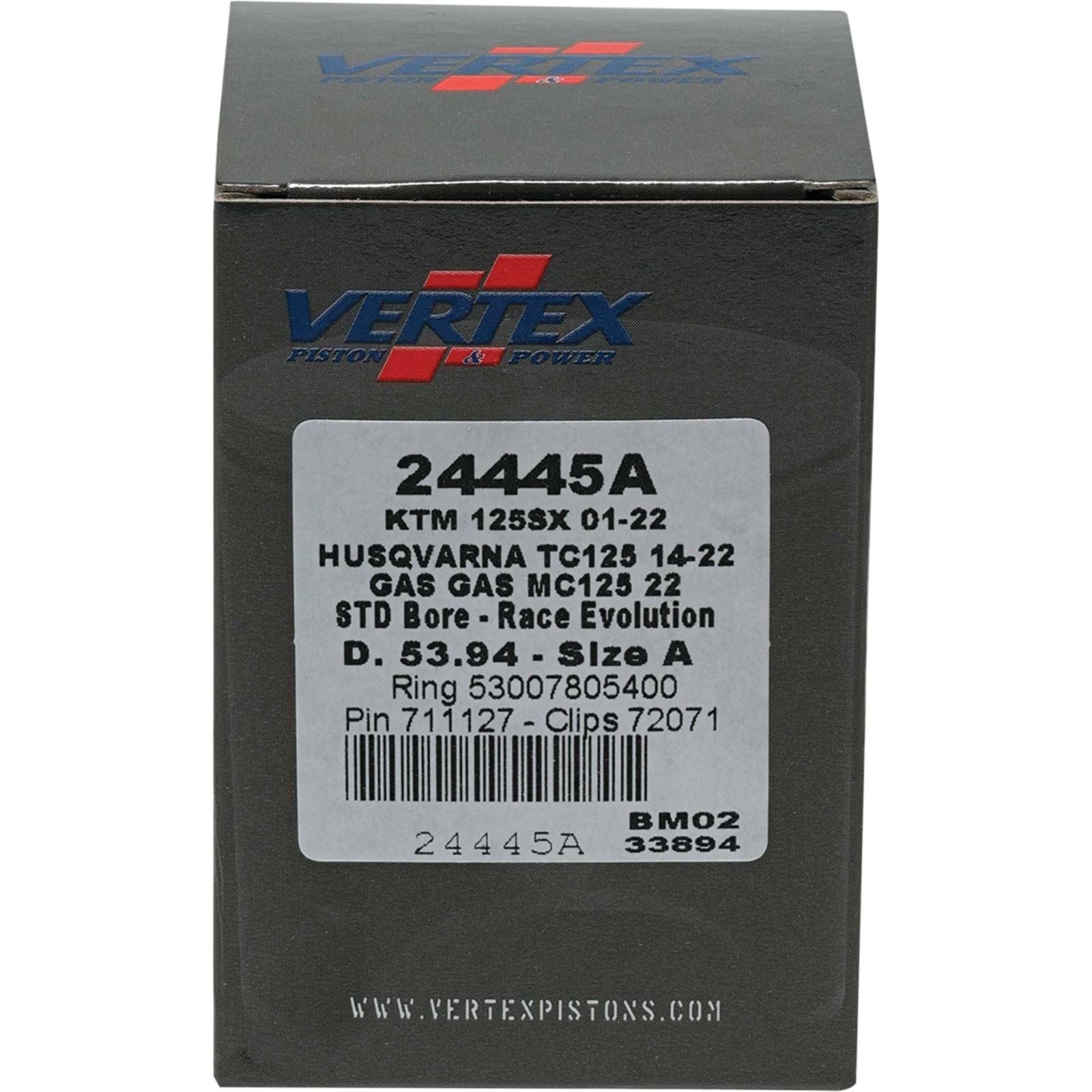 Vertex Piston Kit Race Evolution 53.94/STD for KTM/Husqvarna/Gas Gas 24445A_899766