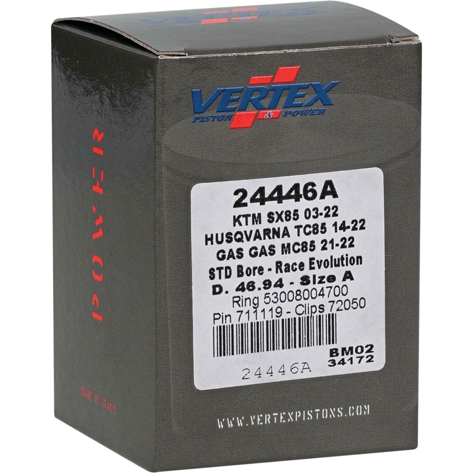 Vertex Piston Kit Race Evolution 46.94/STD for KTM/Husqvarna/Gas Gas 24446A_899772