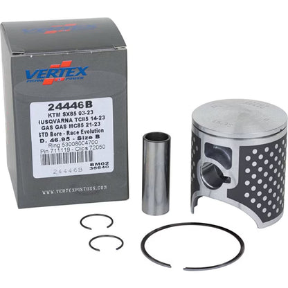 Vertex Cast Race Evolution Piston Kit 46.95/STD for KTM/ Husqvarna/ Gas Gas 24446B_1525174