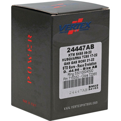Vertex Piston Kit Race Evolution 44.96/STD for KTM/Husqvarna/Gas Gas 24447AB_899752