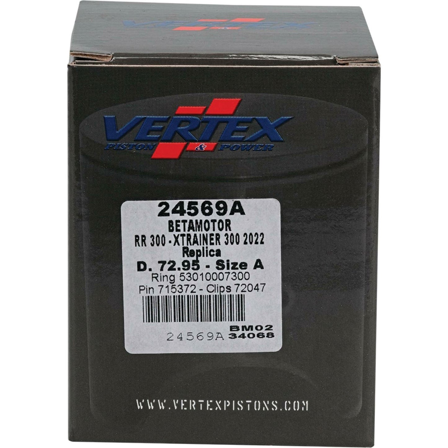 Vertex Piston Kit 72.95/STD for BETA 24569A_899746