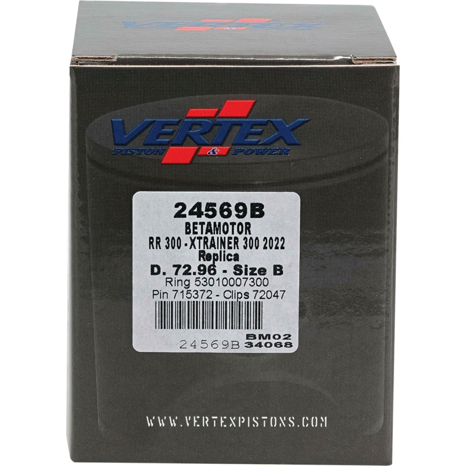 Vertex Piston Kit 72.96/STD for BETA 24569B_899777