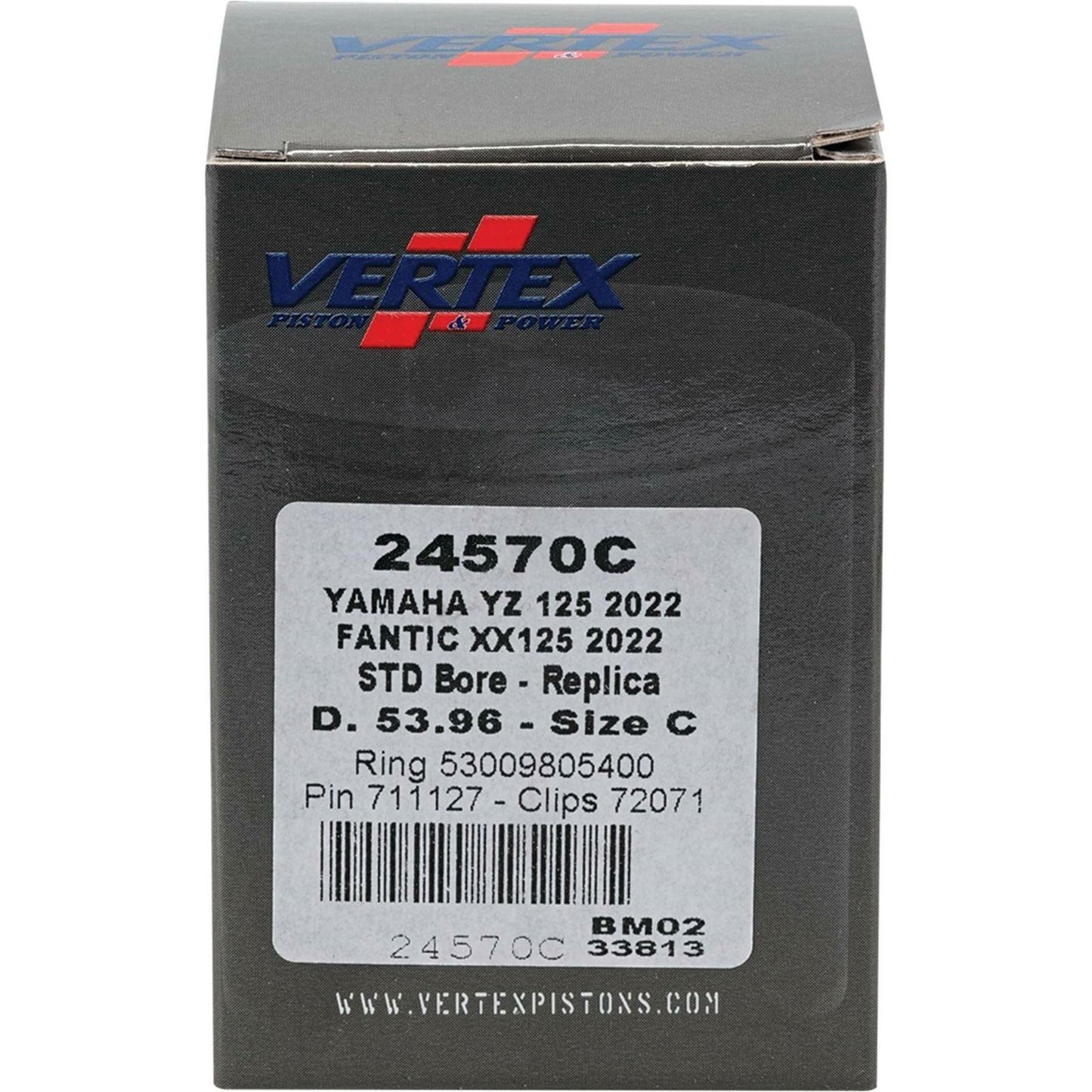 Vertex Piston Kit 53.96/STD for Yamaha 24570C_899821