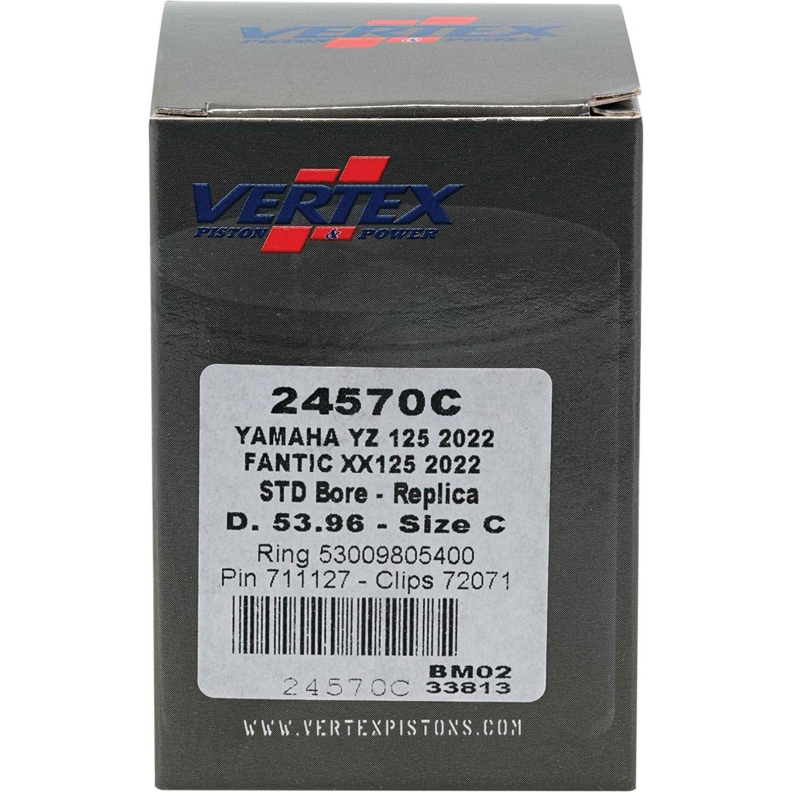 Vertex Piston Kit 53.96/STD for Yamaha 24570C_899821