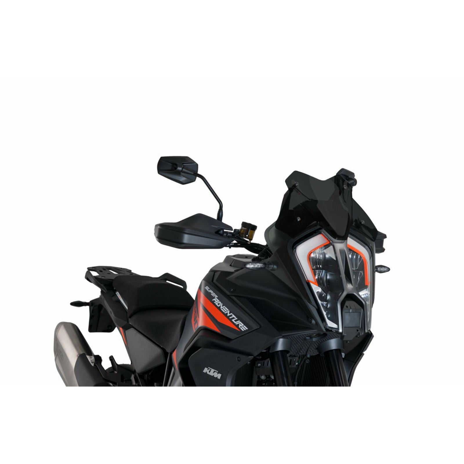 Puig Sport Windscreen - Dark Smoke for Gas Gas/ Husqvarna/ KTM [MPN: 20401F]_899727