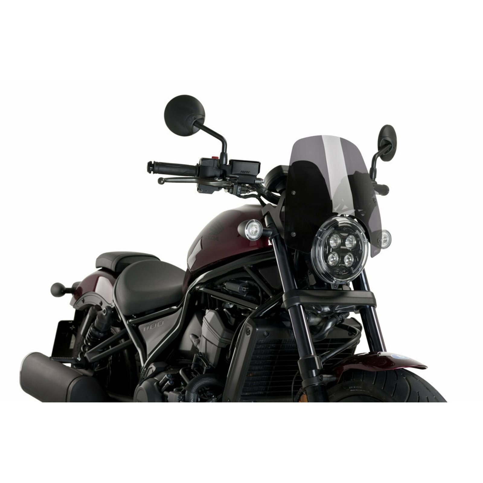 Puig Naked New Generation Windscreen - Sport - Honda Rebel_899837
