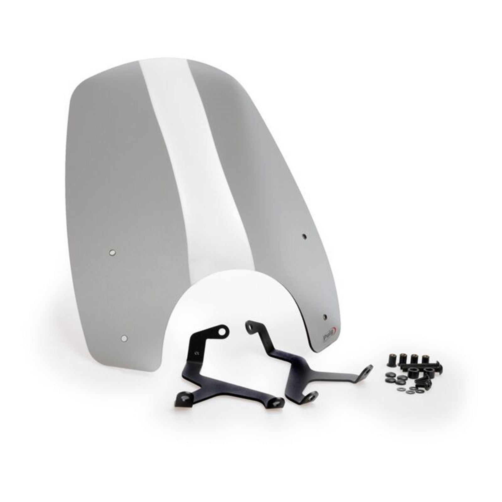 Puig Touring Naked New Generation Windscreen - Smoke for Honda Rebel 20820H_1473355