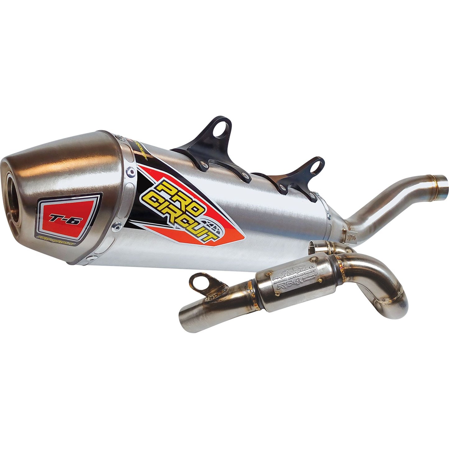 Pro Circuit T-6 Exhaust System - Stainless Steel [MPN: 0152225G]_1131583