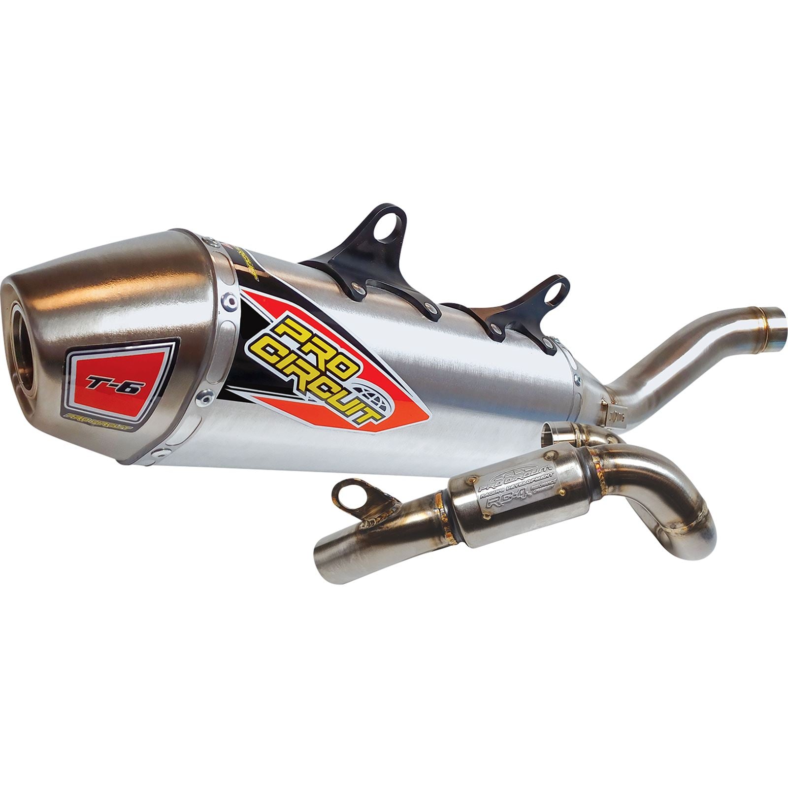 Pro Circuit T-6 Exhaust System - Stainless Steel [MPN: 0152225G]_1131583