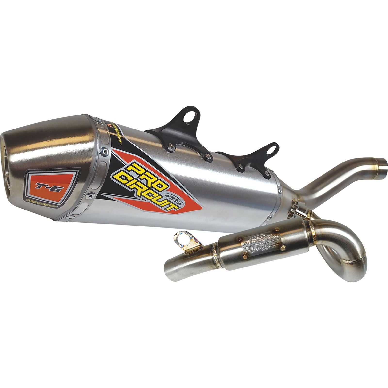 Pro Circuit T-6 Exhaust System - Stainless Steel [MPN: 0152245G]_1131585