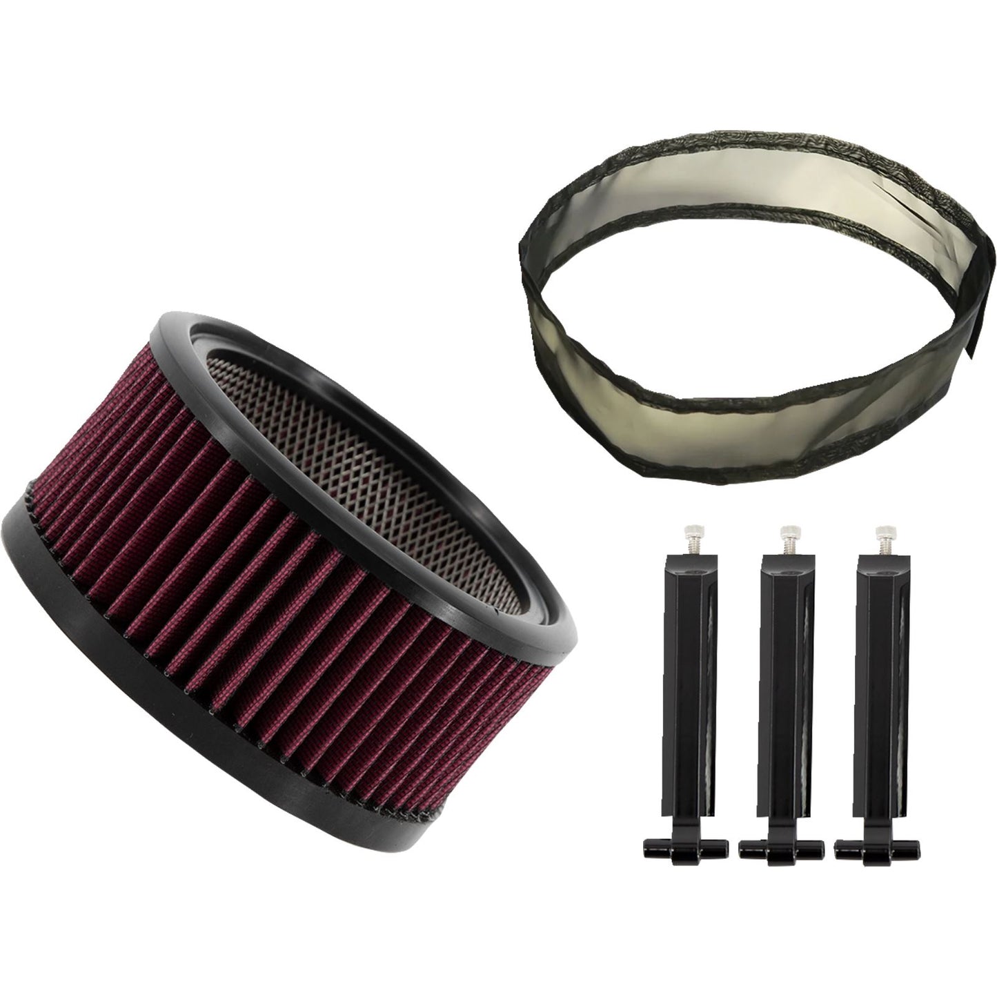 Trask Performance Air Filter - Big Power Assault - Gloss Black [MPN: TM-1020-BPGBK]_1157184