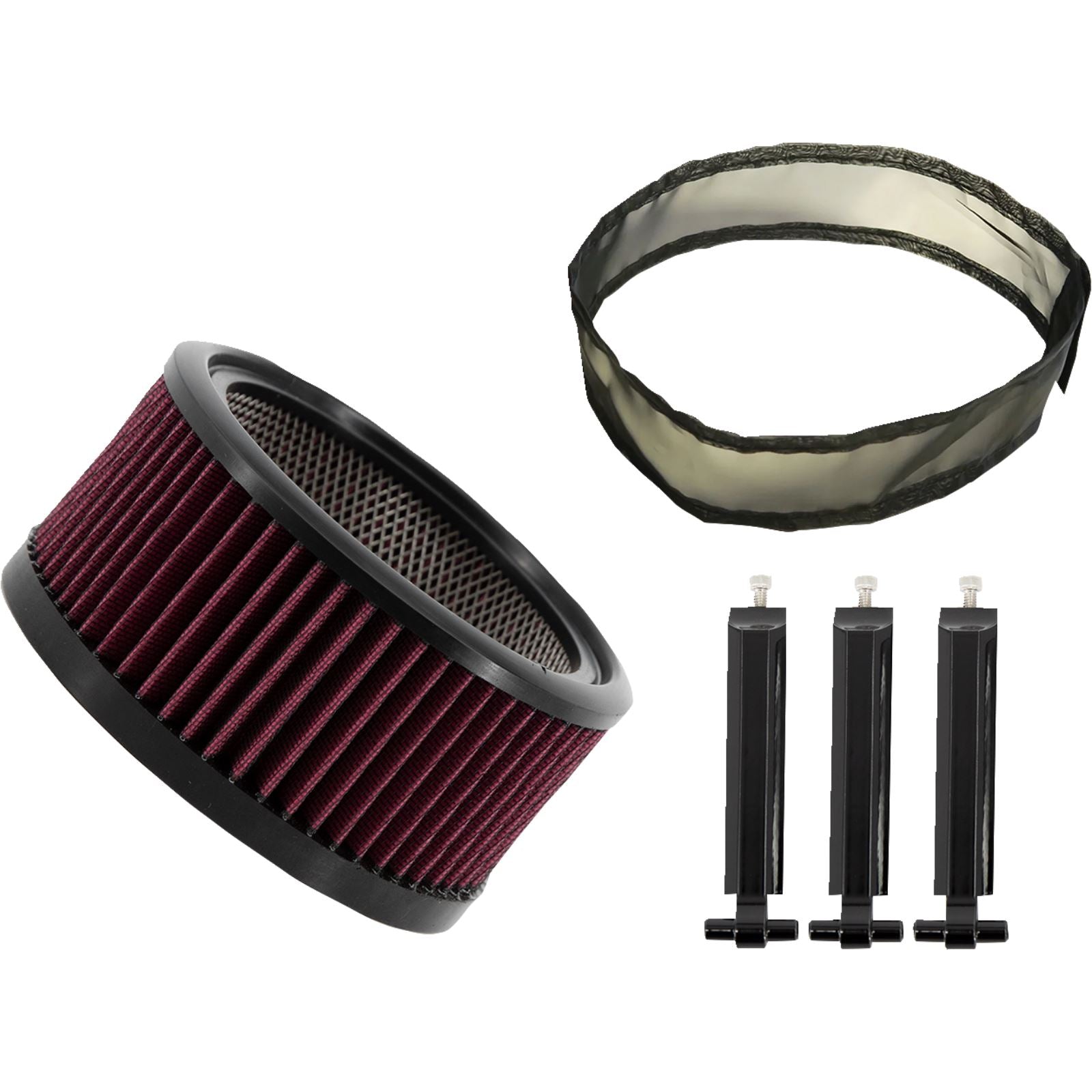 Trask Performance Air Filter - Big Power Assault - Gloss Black [MPN: TM-1020-BPGBK]_1157184