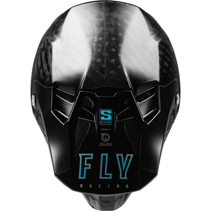 Fly Racing Formula S Carbon Youth Helmet - Black - Youth Large 73-4415YL_1300904