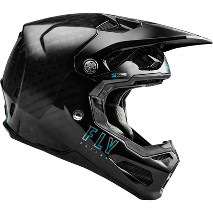 Fly Racing Formula S Carbon Youth Helmet - Black - Youth Large 73-4415YL_1300903
