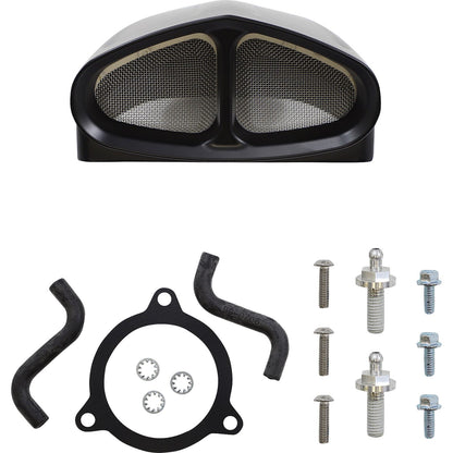 Cobra PowrFlo Air Filter - Black - Dresser 606-0100B-SB_1104360