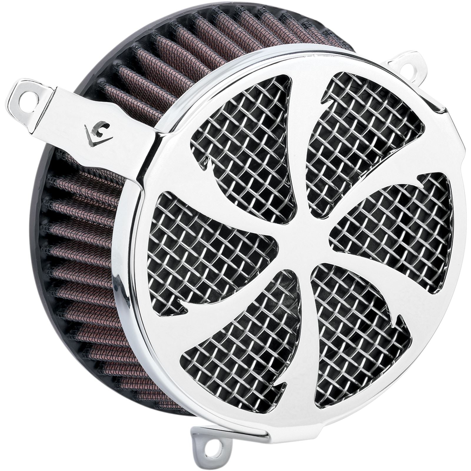 Cobra Air Filter - Swept - Chrome [MPN: 606-0100-01-SB]_1103007