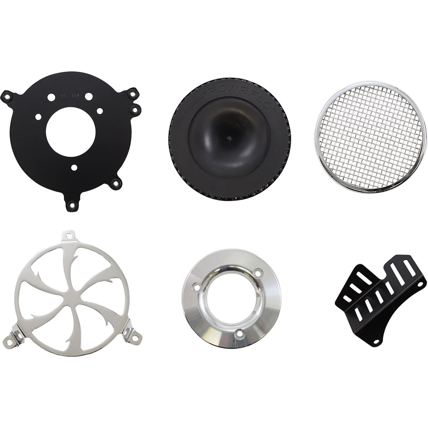 Cobra Air Filter - Swept - Chrome [MPN: 606-0100-01-SB]_1103009