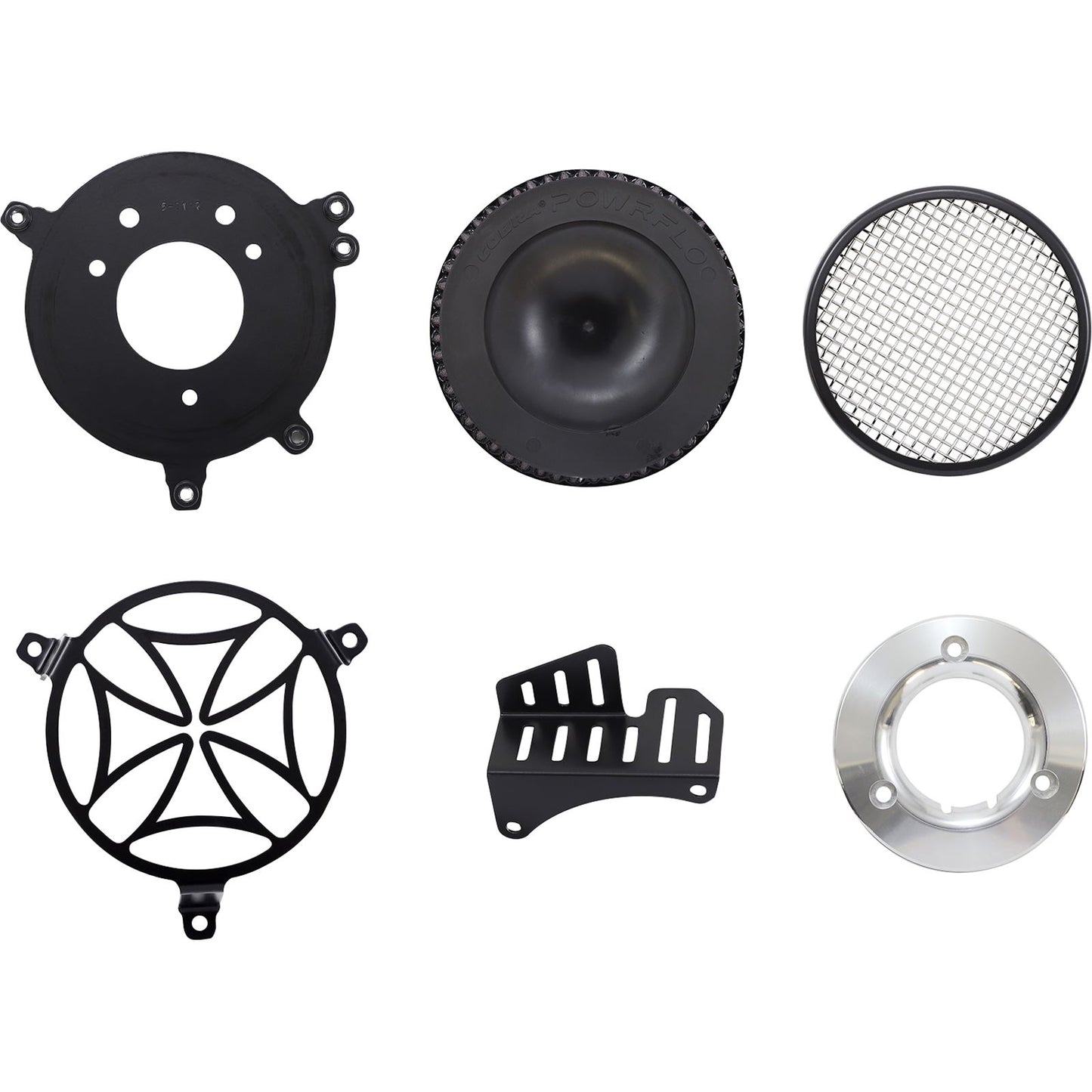Cobra Air Filter - Cross - Black 606-0100-02B-SB_1103583