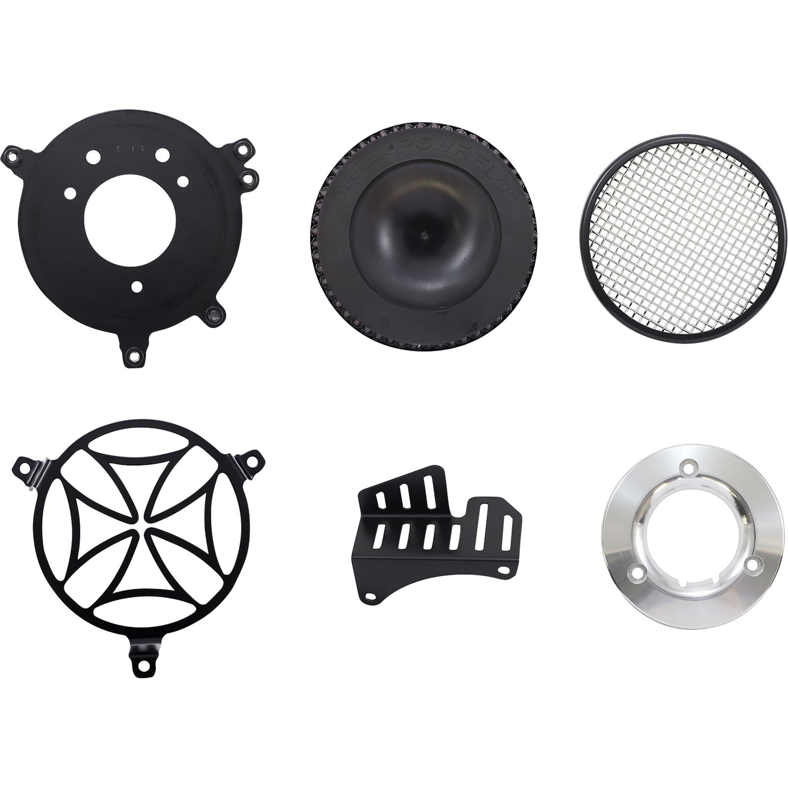 Cobra Air Filter - Cross - Black 606-0100-02B-SB_1103583