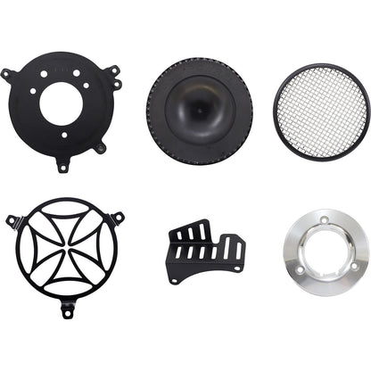 Cobra Air Filter - Cross - Black 606-0100-02B-SB_1103583