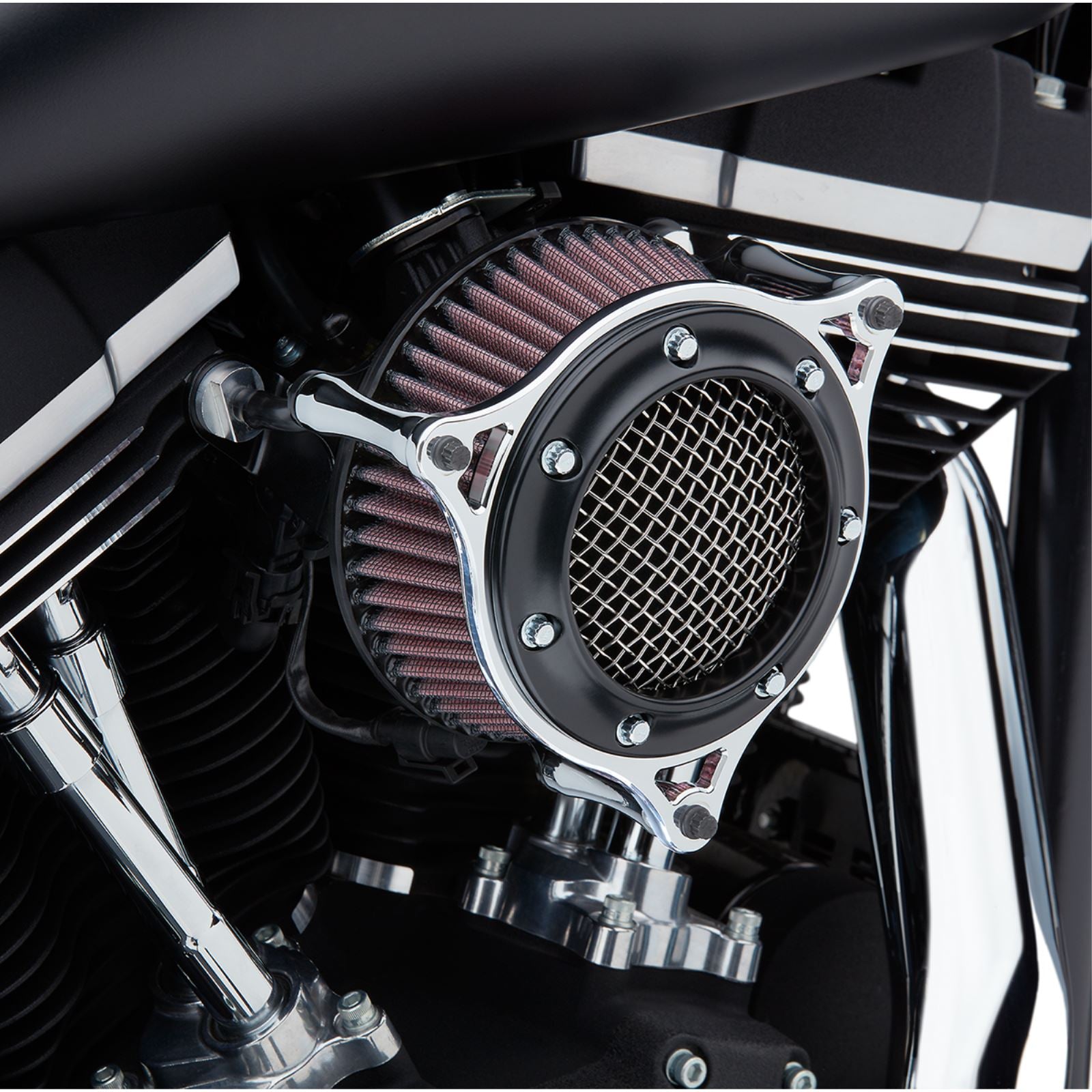 Cobra RPT Air Cleaner - Black/Chrome 606-0102-05BCSB_1166920