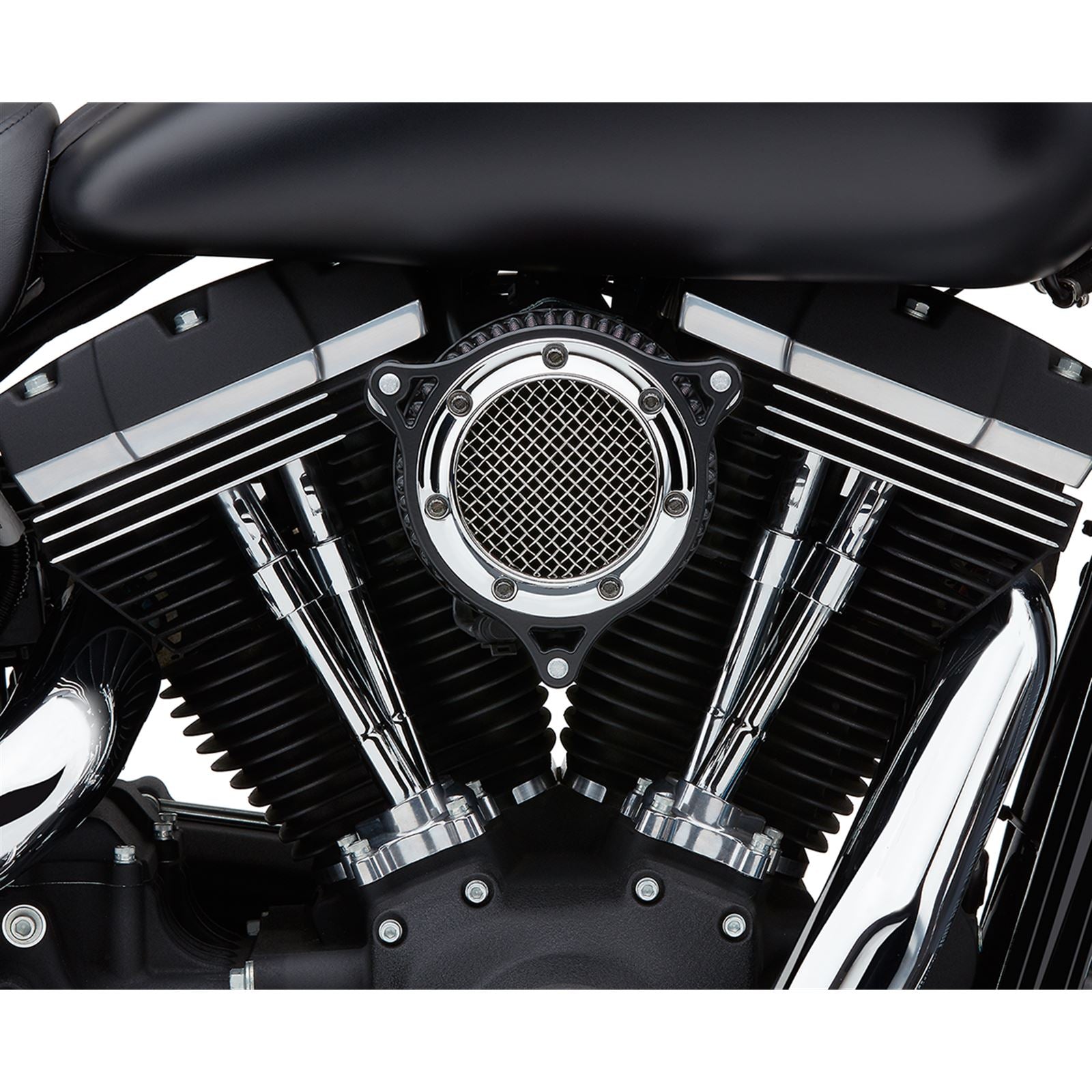 Cobra RPT Air Cleaner - Chrome/Black 606-0103-05CBSB_1103586