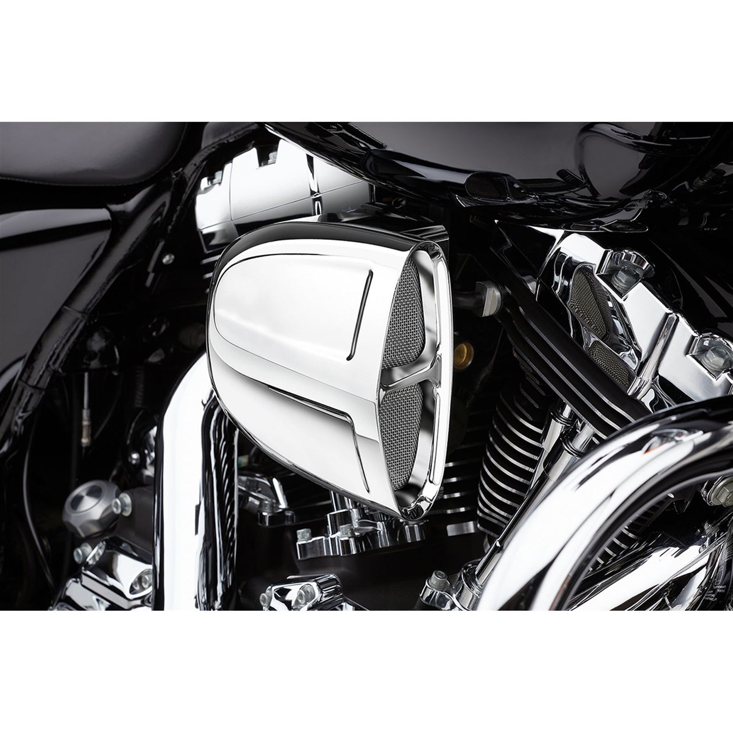 Cobra PowrFlo Air Filter - Chrome 606-0104-SB_1104380